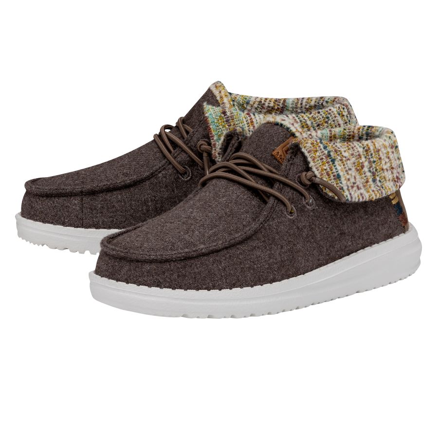 Wendy Fold Youth Baja Boot – Brown - Official Website of HEYDUDE shoes ...